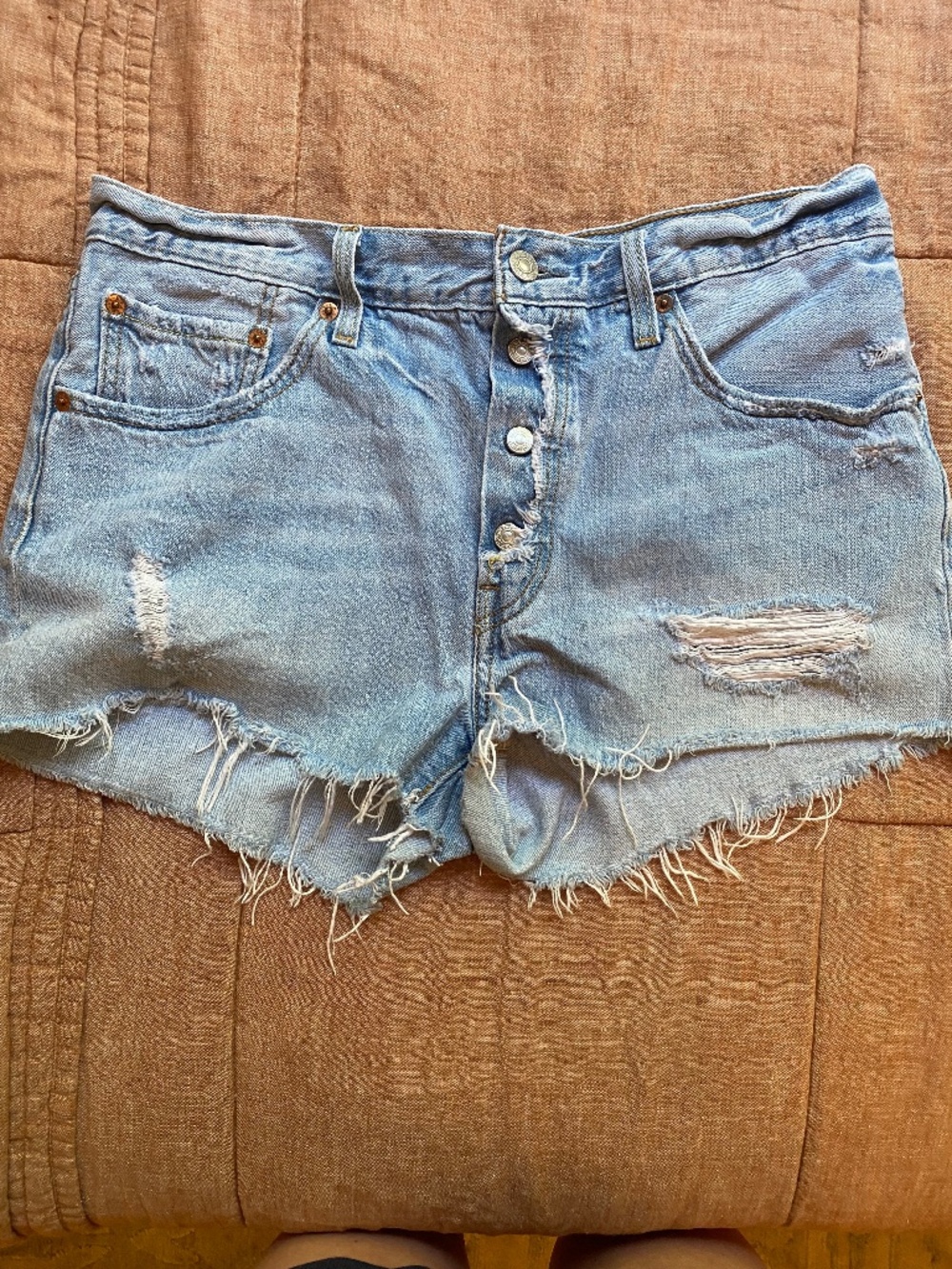 Levis Denim Cutoffs